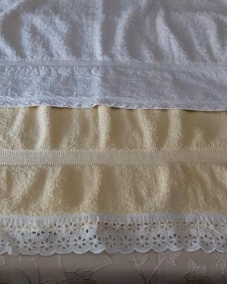 Coppia 2 Ascuigamani da Doccia 125 x73 cm 
