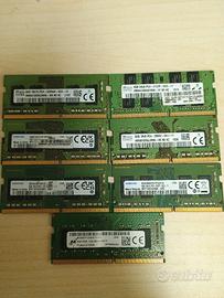 ram 8gb ddr4 8 GB ddr4 sodimm Samsung sk hynix 