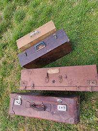 ceste valigie damigiane 3 pezzi € 10