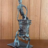 Operetta in ferro battuto vendemmia