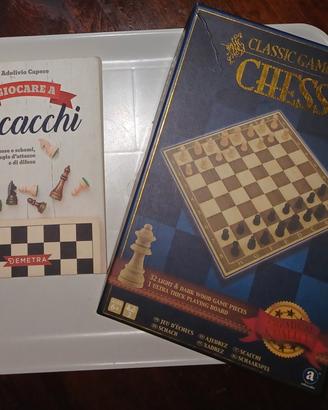 Scacchi: libro + set da gioco