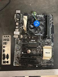 Scheda madre Asus prime B150 cpu i5-6700 ddr4 8gb
