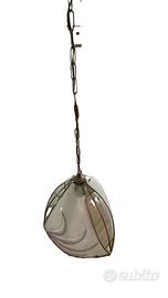 Due lampade a sospensione vintage