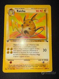 Raichu First Edition Fossil 29/62