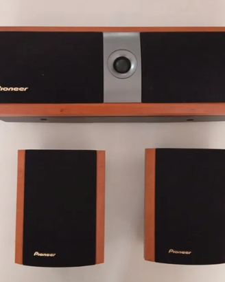 PIONEER S-CR59 SCR59 CASSA CENTRALE + 2 SATELLITI