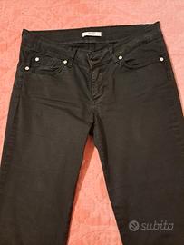 pantaloni dritti da donna neri Liu Jo color nero