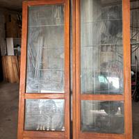 Infissi in legno con doppio vetro