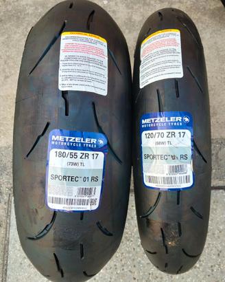 GOMME MOTO NUOVE 120-70-17 + 180-55-17