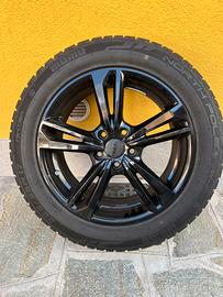 Gomme invernali + cerchi 225/55 R17 per BMW