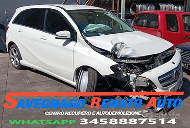 RICAMBI USATI MERCEDES BENZ CLASSE B 180 CDI W246 