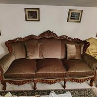 Divano e poltrone vintage anni '70