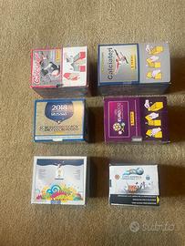 Box VUOTI Panini  calciatori e europei Ecc