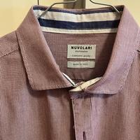 Camicia Nuvolari a righe con taschino taglia: s