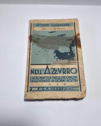 libro 1930 Attilio Calderara nell'azzurro