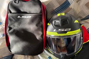 Coppia caschi LS2 Advant FF906 + interfono Midland