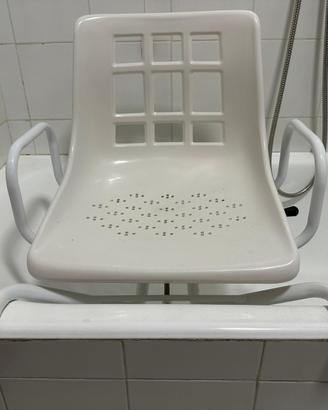Seduta girevole per vasca da bagno per disabili