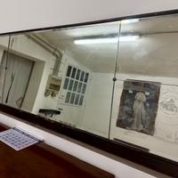 Specchiera anni ‘70 con decoro orientale