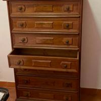 Cassettiera- settimanale in legno stile classico