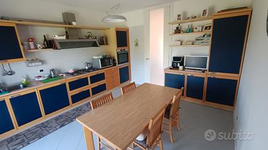 cucina Citterio legno blu