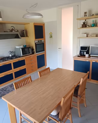 cucina Citterio legno blu