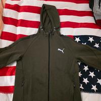 Giacca Puma Tuta Verde Militare Taglia L