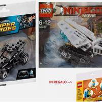 LEGO lotto polybag 30446 + 30427 + 30548 - Batmobi