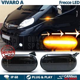 Frecce LED per OPEL VIVARO A Dinamiche NERE Fumè