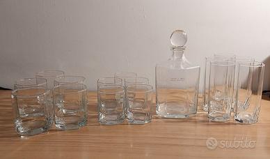 Bicchieri in vetro soffiato a bocca
