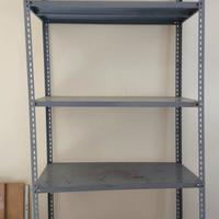 scaffalatura mensole garage  h2,5 metri