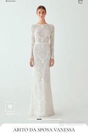 abito da sposa emè modello Vanessa due in uno