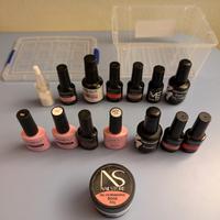 set professionale completo per unghie in gel