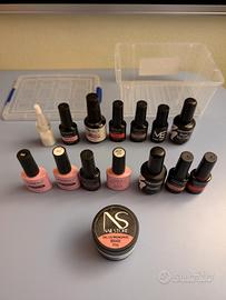 set professionale completo per unghie in gel