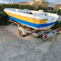 Carrello porta barca