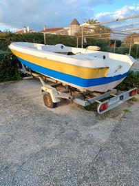 Carrello porta barca