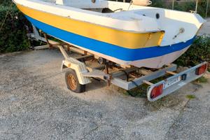 Carrello porta barca