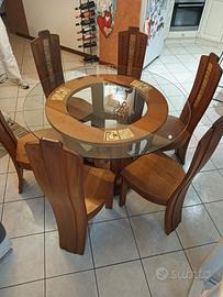 tavolo e sedie peruviane