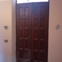 Portoncino ingresso legno