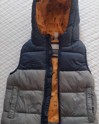 Piumino imbottito smanicato Idexe' 104 cm bimbo