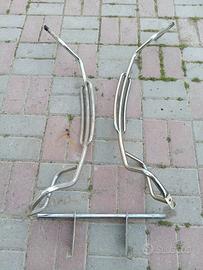 paracolpi laterali vespa px accessorio acciaio ino