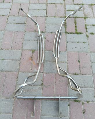 paracolpi laterali vespa px accessorio acciaio ino