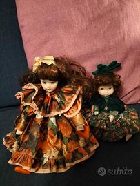 Due bambole di porcellana