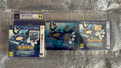 Nintendo 3DS Pokemon zaffiro alpha sealed Gradato
