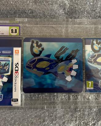 Nintendo 3DS Pokemon zaffiro alpha sealed Gradato