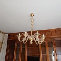 Lampadario in vetro di Murano 