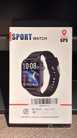 Smartwatch sport GPS 2.01", bussola, chiamate IP68
