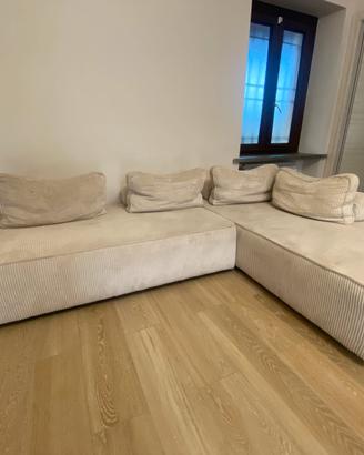Divano modulabile doppio