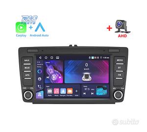 RADIO GPS ANDROID 10 PER SKODA OCTAVIA 09-13 USB T