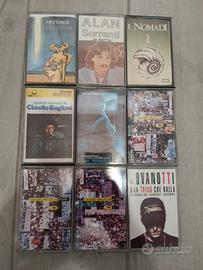 lotto di 17 musicassette 