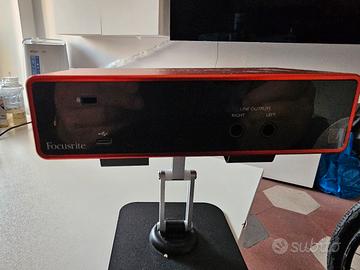 scheda audio scarlett 2i2 3gen 