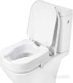 PEPE Mobility Rialzo WC Quadrato con Coperchio